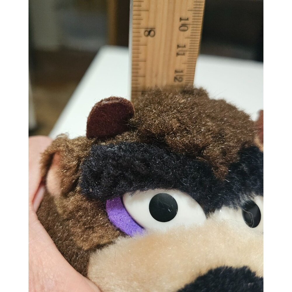 Vintage Tasmanian Devil Plush 1993 Warner Bros 24 K Company "Taz" 7 Inch - Picture 13 of 13